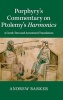 Porphyry's Commentary on Ptolemy's Harmonics - A Greek Text and Annotated Translation (Hardcover) - Andrew Barker Photo