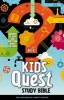 NIrV Kids' Quest Study Bible - Answers to Over 500 Questions About the Bible (Hardcover, Revised edition) - Zondervan Photo