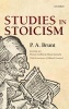 Studies in Stoicism (Hardcover) - PA Brunt Photo