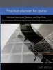 Practice Planner for Guitar - With Blank Manuscript, Tablature, and Chord Grids (Paperback) - Ken J Wilcox Photo