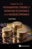 Essays in the Fundamental Theory of Monetary Economics and Macroeconomics (Hardcover) - John Smithin Photo