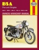 B. S. A. Pre-unit Singles Owner's Workshop Manual (Paperback) - Mansur Darlington Photo