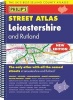 Philip's Street Atlas Leicestershire and Rutland (Spiral bound) -  Photo