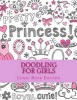 Doodling for Girls - Comic Book Edition (Paperback) - Art Journaling Sketchbooks Photo