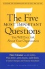 The Five Most Important Questions You Will Ever Ask About Your Organization (Paperback, 3rd) - Peter Ferdinand Drucker Photo