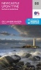 Newcastle Upon Tyne, Durham & Sunderland (Sheet map, folded, February 2016 ed) - Ordnance Survey Photo