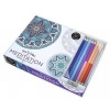 Vive le Colour! Meditation (Adult Colouring Book and Pencils) - Colour Therapy Kit (Record book) - Abrams Noterie Photo