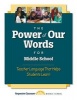 The Power of Our Words for Middle School - Teacher Language That Helps Students Learn (Spiral bound) - Responsive Classroom Photo