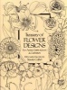 A Treasury of Flower Designs for Artists, Embroiderers and Craftsmen - 100 Garden Favorites (Paperback) - Susan Gaber Photo