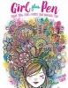 Girl Plus Pen - Doodle, Draw, Color, and Express Your Individual Style (Paperback) - Stephanie Corfee Photo