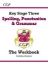 Spelling, Punctuation and Grammar for KS3 - Workbook (with Answers) (Staple bound) - CGP Books Photo