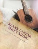 Blank Guitar Sheet Music - Tablature & Bar Chord Diagram Edition (Paperback) - One Jacked Monkey Publications Photo