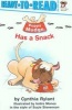 Puppy Mudge Has a Snack with CD (Paperback) - Cynthia Rylant Photo