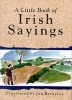 A Little Book of Irish Sayings (Hardcover) - John Berkeley Photo