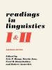 Readings in Linguistics, 2v (Abridged, Paperback, Abridged edition) - Eric P Hamp Photo