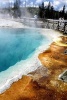 Yellowstone National Park in Wyoming Sulfur Springs - Blank 150 Page Lined Journal for Your Thoughts, Ideas, and Inspiration (Paperback) - Unique Journal Photo