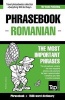 English-Romanian Phrasebook and 1500-Word Dictionary (Paperback) - Andrey Taranov Photo