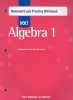 Holt Algebra 1 Homework and Practice Workbook (Paperback, Workbook) - Holt Rinehart Winston Photo