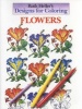 Designs for Coloring: Flowers (Paperback) - Ruth Heller Photo