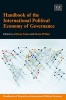 Handbook of the International Political Economy of Governance (Hardcover) - Anthony Payne Photo