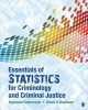 Essentials of Statistics for Criminology and Criminal Justice (Paperback) - Raymond Paternoster Photo