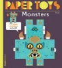 Paper Toys - Monsters - 12 Paper Monsters to Build (Paperback) - Marie Guibert Photo