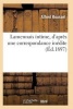 Lamennais Intime, D'Apres Une Correspondance Inedite (French, Paperback) - Roussel A Photo