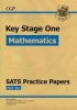 KS1 Maths Sats Practice Papers: Pack 1 (Updated for the 2017 Tests and Beyond) (Paperback) - CGP Books Photo