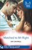 Matched to Mr Right - Matched to a Billionaire (Happily Ever After, Inc., Book 1) / Matched to a Prince (Happily Ever After, Inc., Book 2) / Matched to Her Rival (Happily Ever After, Inc., Book 3) (Happily Ever After, Inc., Book 1) (Paperback) - Kat Cantr Photo