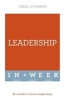 Leadership in a Week - Be a Leader in Seven Simple Steps (Paperback) - Carol OConnor Photo