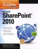 How to Do Everything Microsoft SharePoint 2010 (Paperback) - Stephen Cawood Photo