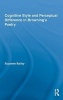 Cognitive Style and Perceptual Difference in Browning's Poetry (Hardcover, New) - Suzanne Bailey Photo