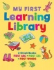 My first learning library - 3 Great Books: ABC * First 123 * First Words (Board book) - Jan Lewis Photo