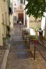 Stairs Down a Picturesque Alley in Marseille, France - Blank 150 Page Lined Journal for Your Thoughts, Ideas, and Inspiration (Paperback) - Unique Journal Photo