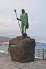 Guanches Indian Statue Plaza de La Patrona de Canarias at Candelaria Journal - 150 Page Lined Notebook/Diary (Paperback) - Cs Creations Photo