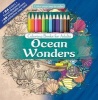 Ocean Wonders - Color Your Way to Calm (Paperback) - Newbourne Media Photo