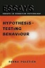 Hypothesis Testing Behaviour (Paperback) - Fenna H Poletiek Photo