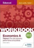 Edexcel A-Level/AS Economics A Theme 2 Workbook: The UK Economy - Performance and Policies (Paperback) - Andrew Sykes Photo