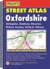 Philip's Street Atlas Oxfordshire (Spiral bound) -  Photo