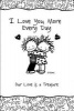 I Love You More Every Day - Our Love Is a Treasure (Hardcover) - Marci Photo