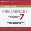 Cambridge English Preliminary 7 Audio CDs (2) - Official Examination Papers from University of  Examinations (CD) - Cambridge ESOL Photo