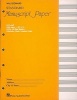 Standard Manuscript Paper ( Yellow Cover) (Paperback) - Hal Leonard Corp Photo