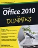 Office 2010 For Dummies (Paperback) - Wallace Wang Photo