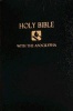 Holy Bible - NRSV with the Apocrypha; Gift and Award Edition (Black) (Leather / fine binding) - Hendrickson Publishers Photo