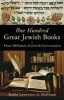 One Hundred Great Jewish Books - Three Millennia of Jewish Conversation (Paperback) - Lawrence A Hoffman Photo