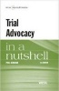 Trial Advocacy in a Nutshell (Paperback, 5th Revised edition) - Paul Bergman Photo