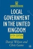 Local Government in the United Kingdom (Paperback, 5th Revised edition) - David Wilson Photo