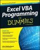 Excel VBA Programming For Dummies (Paperback, 4th Revised edition) - John Walkenbach Photo