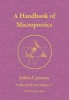 A Handbook of Macropoetics (Paperback) - Esther Cameron Photo