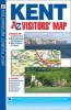 Kent Visitors Map (Sheet map, folded, 27th Revised edition) - Geographers A Z Map Co Ltd Photo